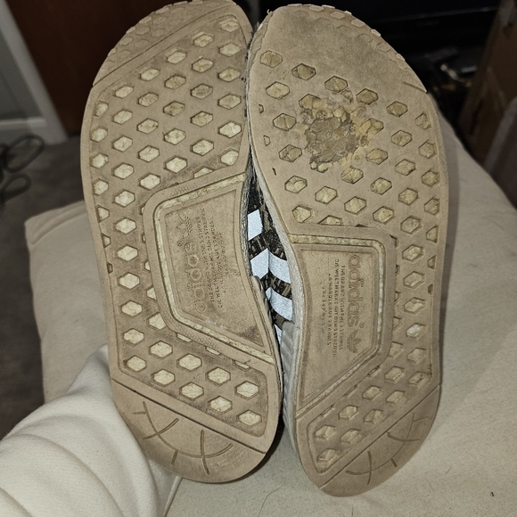 Adidas NMD Men's Shoes Size 9 Gray / Tan 3M - Picture 2 of 5